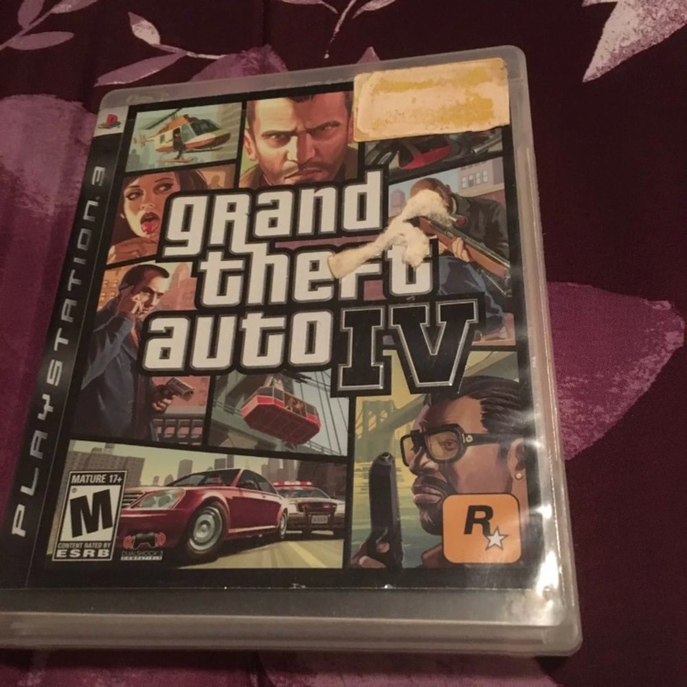 Ps3 Grand theft auto 4 video game